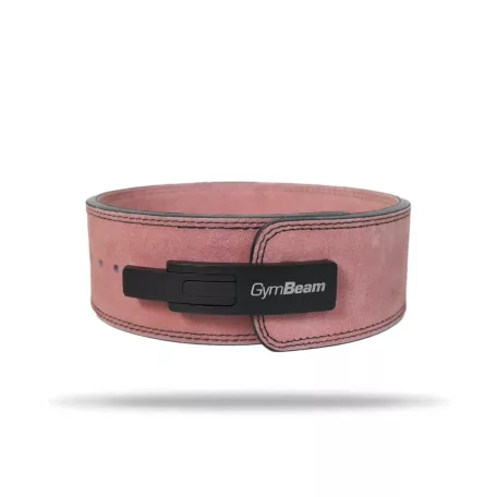 LEVER súlyemelő öv Pink - M - rózsaszín - GymBeam