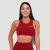 Ignite sportmelltartó Dark Red - L - piros - GymBeam