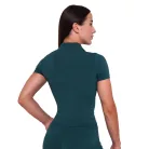 Ignite cropped női póló Dark Green - S - zöld - GymBeam