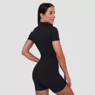 Ignite cropped női póló Black - XS - fekete - GymBeam