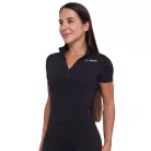 Ignite cropped női póló Black - L - fekete - GymBeam