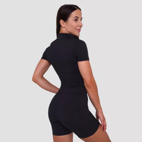 Ignite cropped női póló Black - XXL - fekete - GymBeam