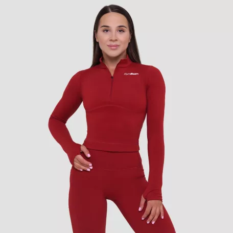 Ignite női sportfelső Dark Red - S - piros - GymBeam