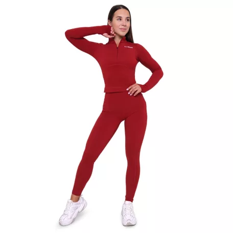 Ignite női sportfelső Dark Red - S - piros - GymBeam