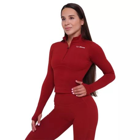 Ignite női sportfelső Dark Red - XL - piros - GymBeam