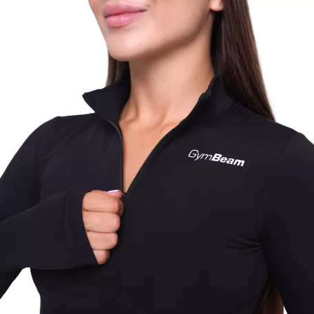 Ignite női sportfelső Black - XS - fekete - GymBeam