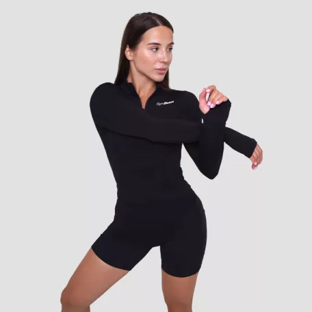 Ignite női sportfelső Black - S - fekete - GymBeam
