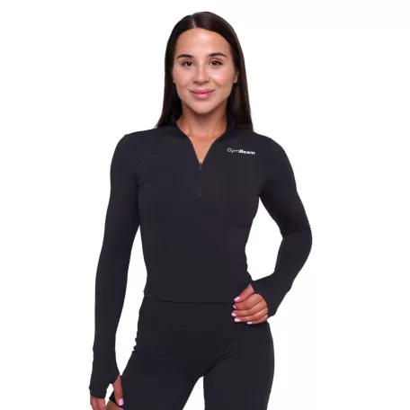 Ignite női sportfelső Black - XL - fekete - GymBeam