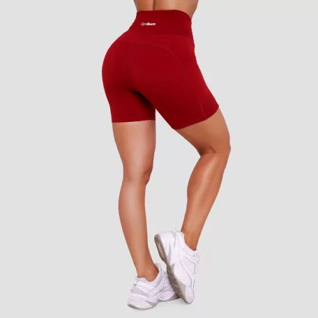 Ignite női rövidnadrág Dark Red - S - piros - GymBeam