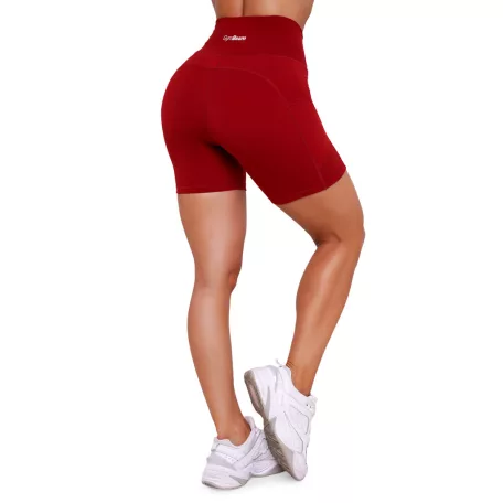 Ignite női rövidnadrág Dark Red - S - piros - GymBeam