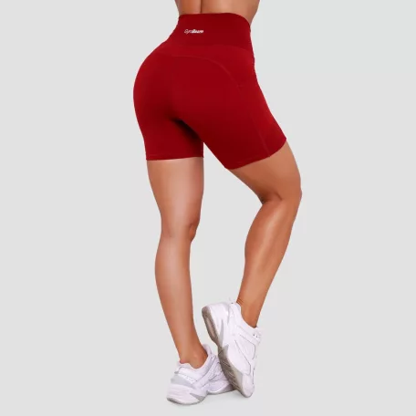 Ignite női rövidnadrág Dark Red - L - piros - GymBeam