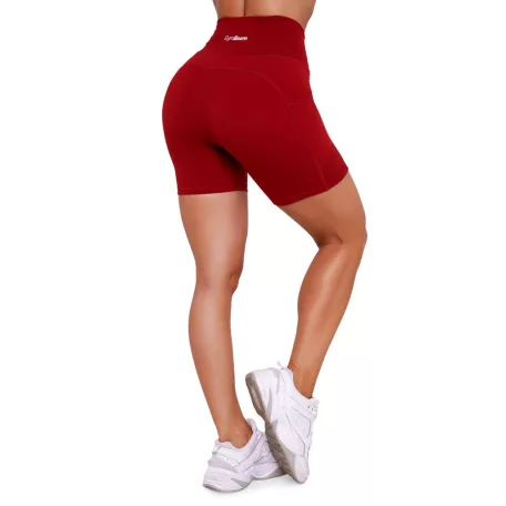 Ignite női rövidnadrág Dark Red - L - piros - GymBeam