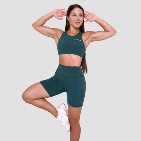 Ignite női rövidnadrág Dark Green - S - zöld - GymBeam