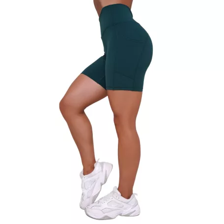 Ignite női rövidnadrág Dark Green - XXL - zöld - GymBeam