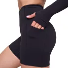 Ignite női rövidnadrág Black - L - fekete - GymBeam