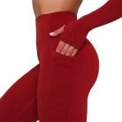 Ignite női leggings Dark Red - M - piros - GymBeam