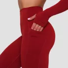 Ignite női leggings Dark Red - L - piros - GymBeam