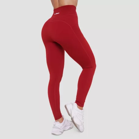 Ignite női leggings Dark Red - L - piros - GymBeam