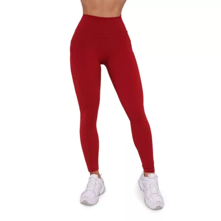 Ignite női leggings Dark Red - XXL - piros - GymBeam