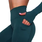 Ignite női leggings Dark Green - XS - zöld - GymBeam