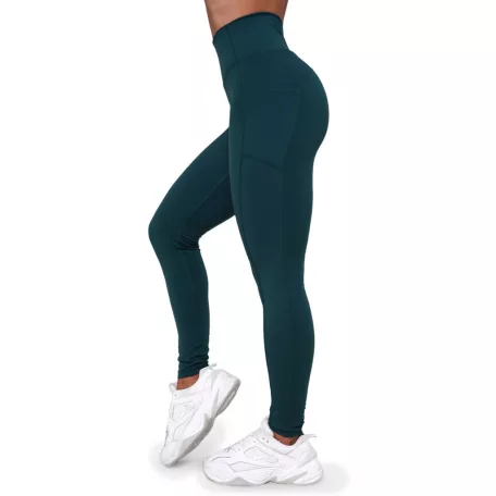 Ignite női leggings Dark Green - S - zöld - GymBeam