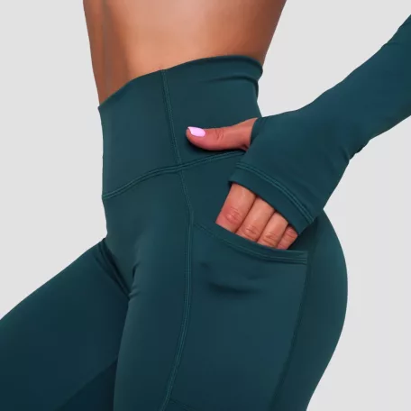 Ignite női leggings Dark Green - L - zöld - GymBeam