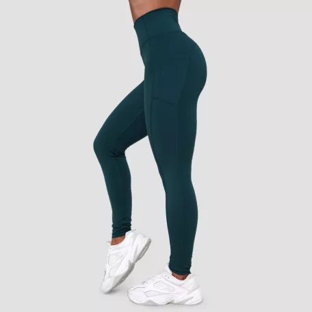 Ignite női leggings Dark Green - XL - zöld - GymBeam