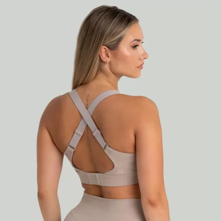 Sportmelltartó Taupe - XS - krém - STRIX - GymBeam