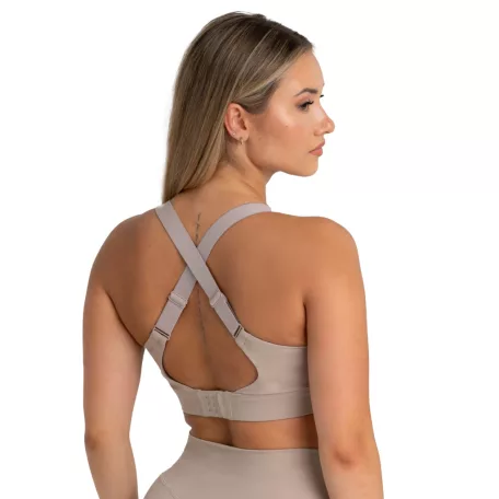 Sportmelltartó Taupe - XS - krém - STRIX - GymBeam