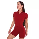 Ignite cropped női póló Dark Red - XL - piros - GymBeam