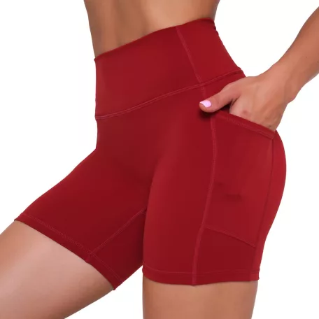 Ignite női rövidnadrág Dark Red - XS - piros - GymBeam