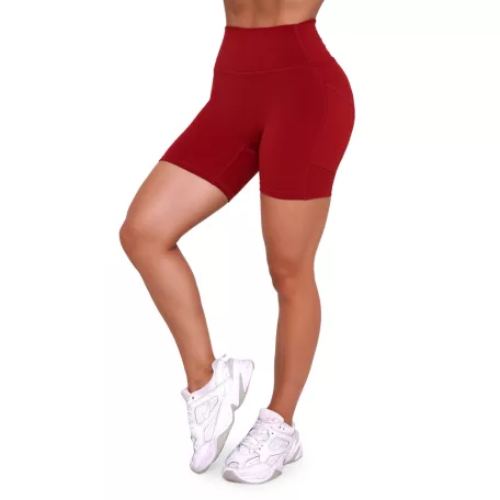 Ignite női rövidnadrág Dark Red - XS - piros - GymBeam