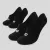 No-Show zokni 2Pack Black - S - fekete - GymBeam