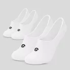 No-Show zokni 2Pack White - S - fehér - GymBeam