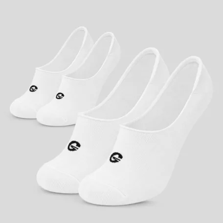 No-Show zokni 2Pack White - L - fehér - GymBeam