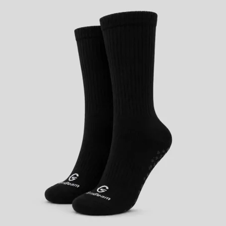 Funkcionális zokni Crew Black - S - fekete - GymBeam
