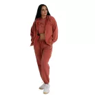 Zip Washed női kapucnis pulóver Terra - XS - narancssárga - STRIX - GymBeam