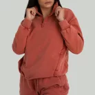 Washed női pulóver Terra - L - narancssárga - STRIX - GymBeam