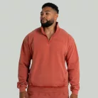 Washed pulóver Terra - S - narancssárga - STRIX - GymBeam
