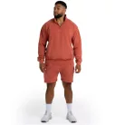 Washed pulóver Terra - XXXL - narancssárga - STRIX - GymBeam