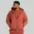 Washed Zip kapucnis pulóver Terra - XXL - narancssárga - STRIX - GymBeam