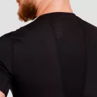 High kompressziós rövid ujjú póló Black - M - fekete - GymBeam