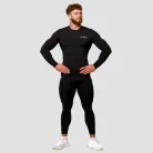 Mid kompressziós hosszú ujjú póló Black - S - fekete - GymBeam