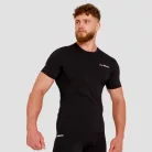 High kompressziós rövid ujjú póló Black - L - fekete - GymBeam