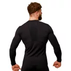 Mid kompressziós hosszú ujjú póló Black - XL - fekete - GymBeam