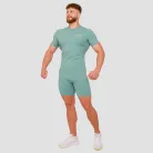 High kompressziós rövid ujjú póló Blue - M - kék - GymBeam