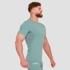 High kompressziós rövid ujjú póló Blue - XL - kék - GymBeam