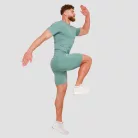 High kompressziós rövid ujjú póló Blue - XL - kék - GymBeam