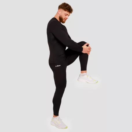 High kompressziós leggings Black - XXL - fekete - GymBeam