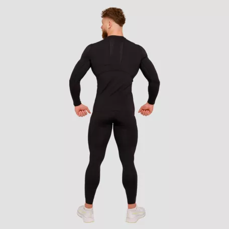 High kompressziós leggings Black - XXXL - fekete - GymBeam